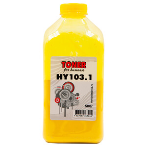 Тонер БУЛАТ HY103.1 для HP (Жёлтый, банка 500г.)